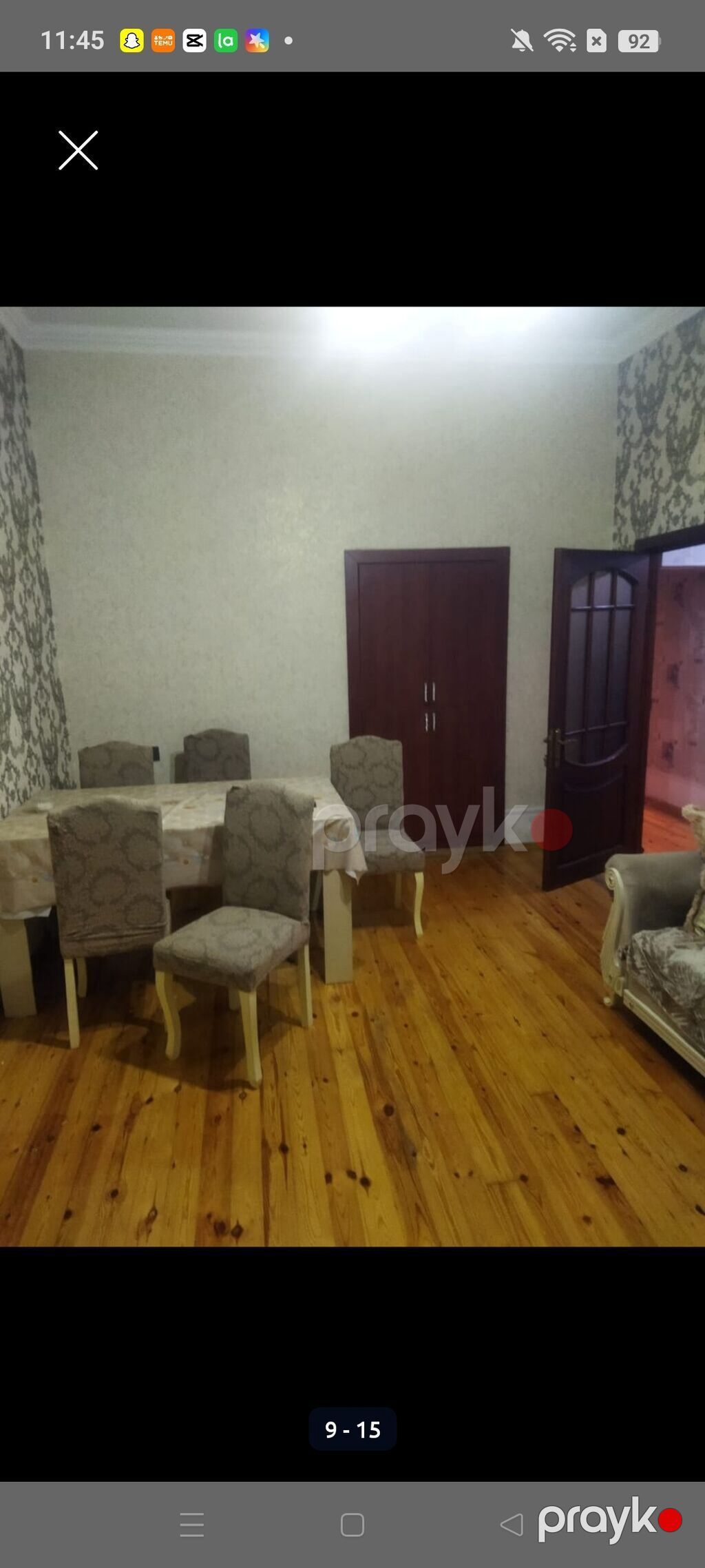 Bileceride avtovağza metrosuna yaxin 5/1 mertebesinde 2 otaqli bina — Mənzil, Bakı (5)