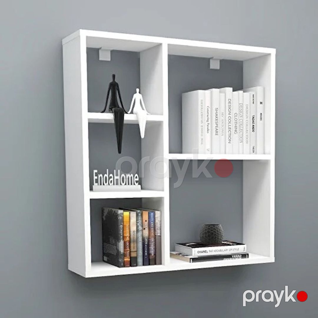 Rəf Ev Plus Myra 12115536, Ldsp, ağ, 70x20x74 sm — Mallar, Bakı (3)