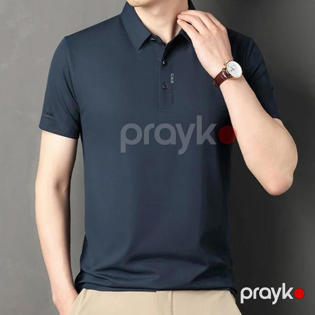 Kişilər üçün polo EB_1074, göy, parça, ölçü XL — Mallar, Bakı (2)