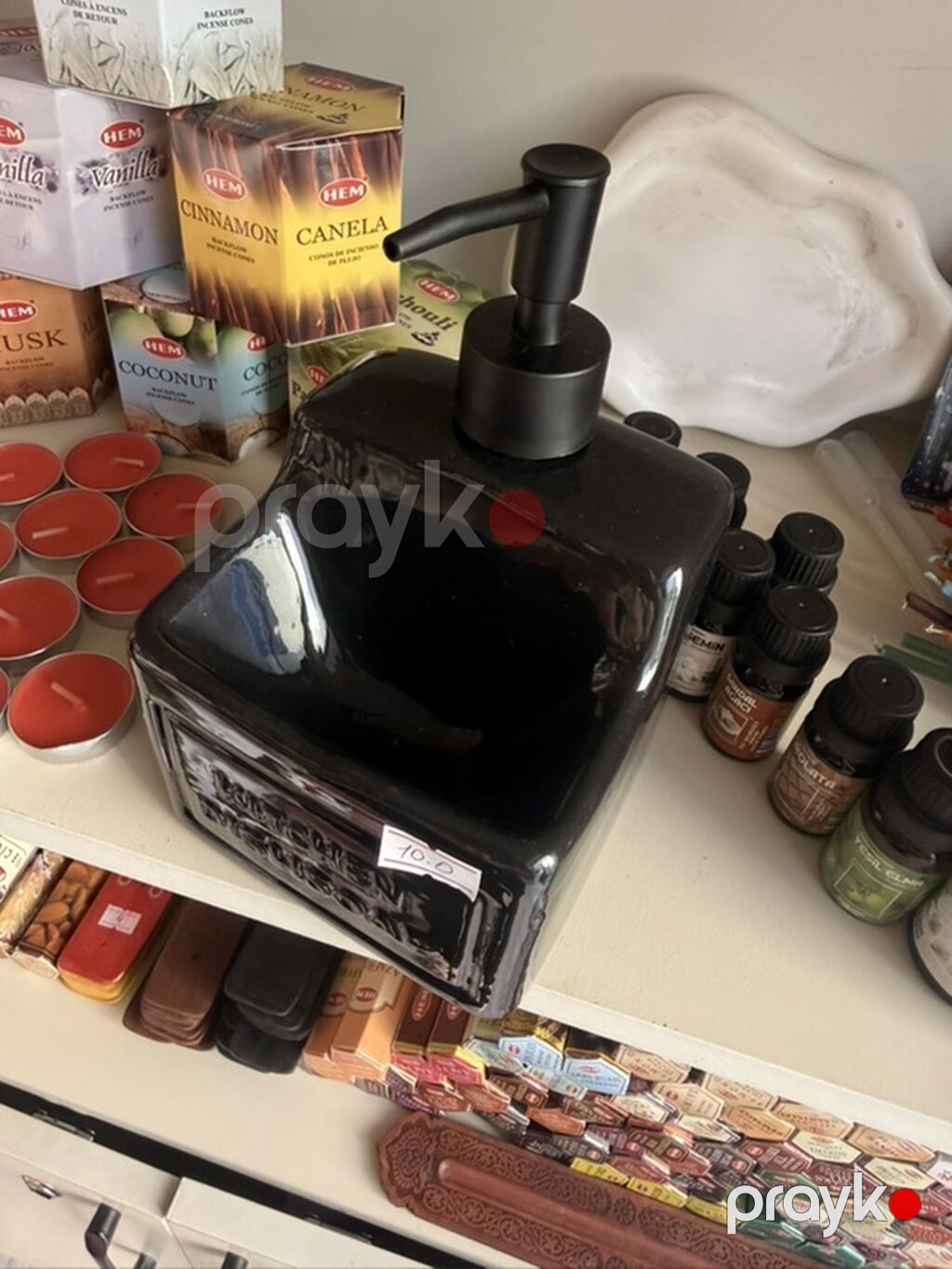 Mətbəx üçün qab yumaq vasitəsi dispenseri - Material: Keramika gövdə — Mətbəx əşyaları, Bakı (2)