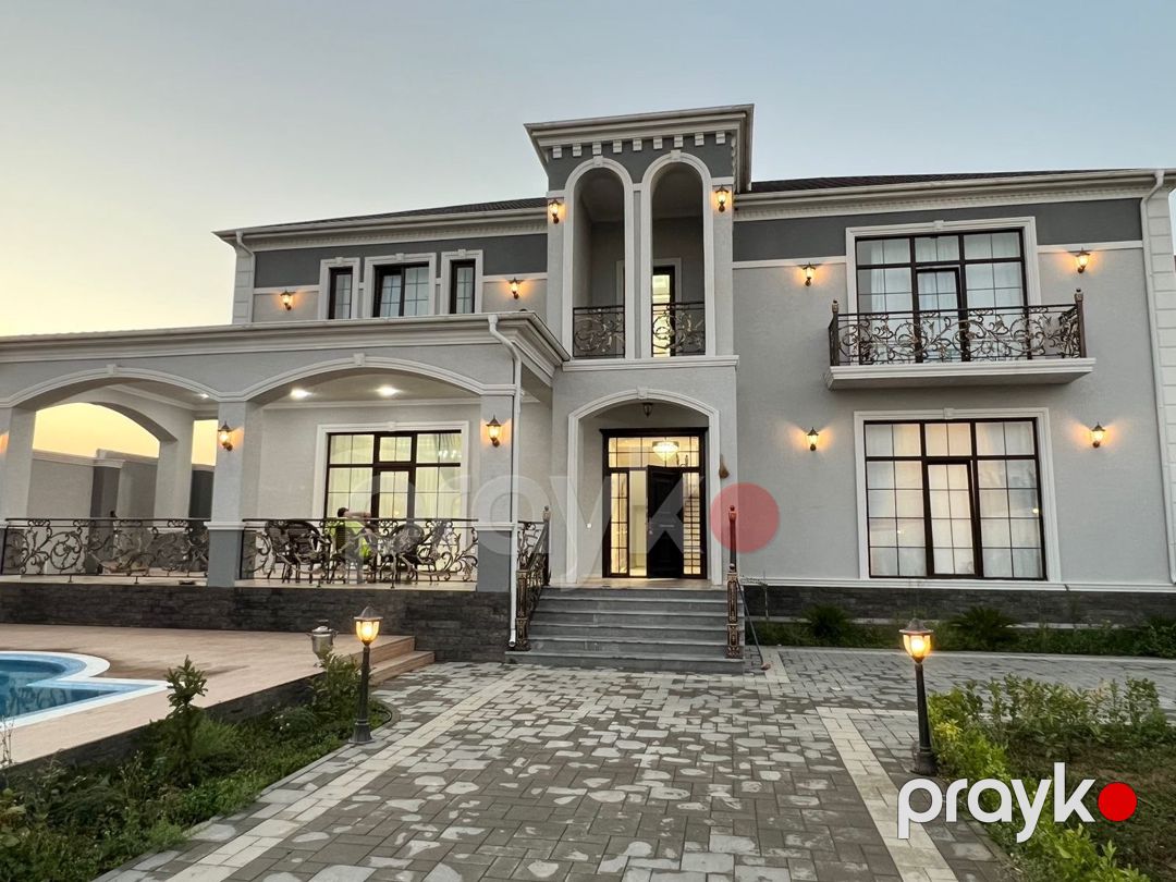 İcarəyə verilir 5 otaqlı həyət evi/bağ evi 400 m² — Ev, villa, Bakı (11)