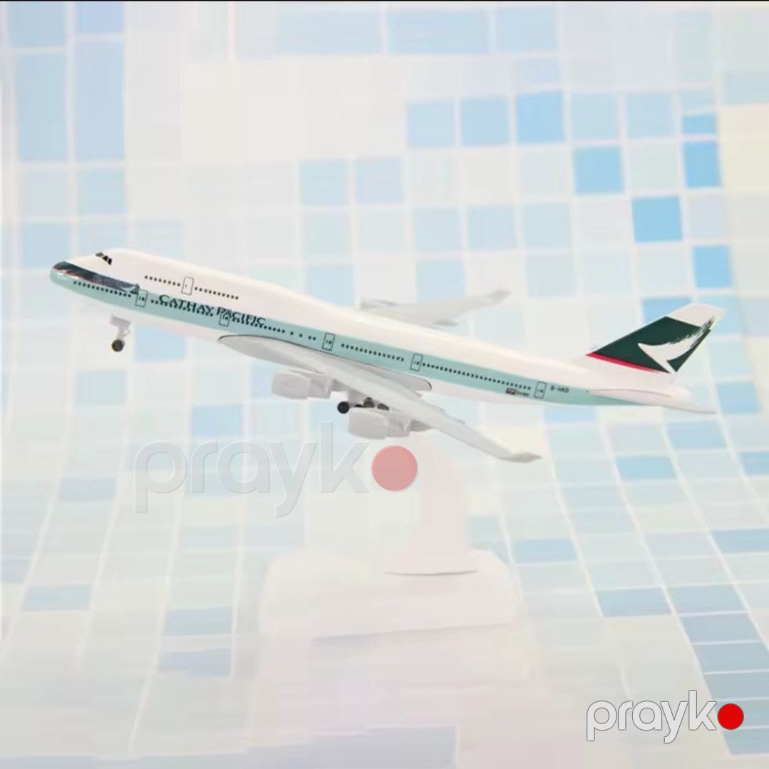 Kolleksiya fiquru Aircraft Model Maket Cathay Pacific Boeing 747, 19x17x10 sm — Mallar, Bakı (2)