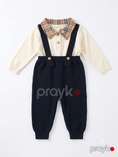 Yenidoğulan üçün kombinezon Bambino, tünd göy, trikotaj, ölçü 3-6 ay — Bakı