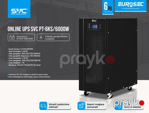 Online ups "svc PT-6KS/6000W" — Bakı
