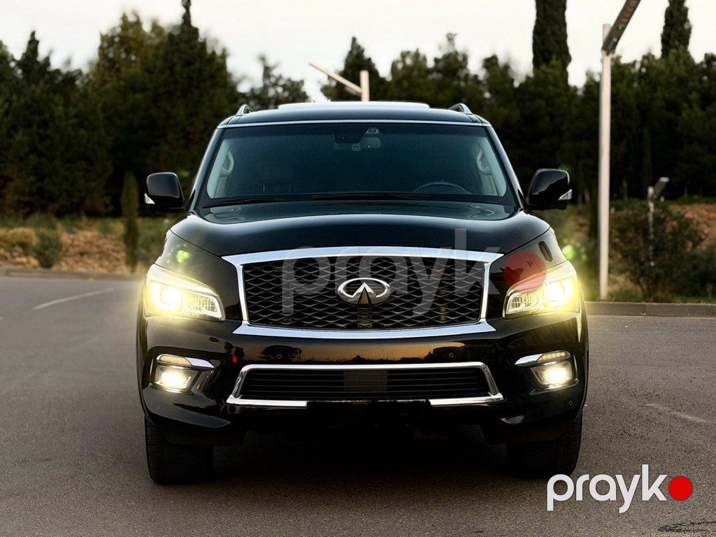 Infiniti QX80, 5.6 L, 2017 il, 193 000 km — Avtomobillər, Gəncə (2)