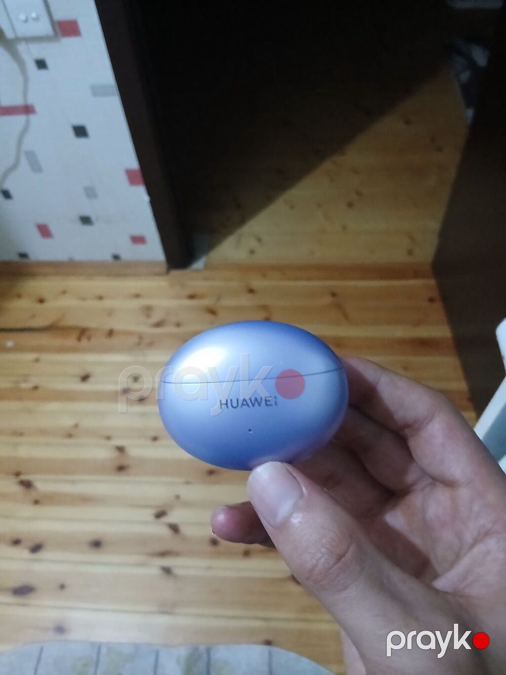Huawei FreeBuds (gümüş güzgü effektli qulaqlıq başlıqları) – kompakt — Qulaqcıqlar, Bakı (2)