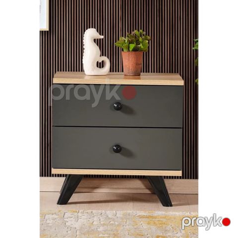 Tumba Ev Plus ev_12116026, Ldsp, antrasit, qəhvəyi, 45x36x49 sm — Bakı