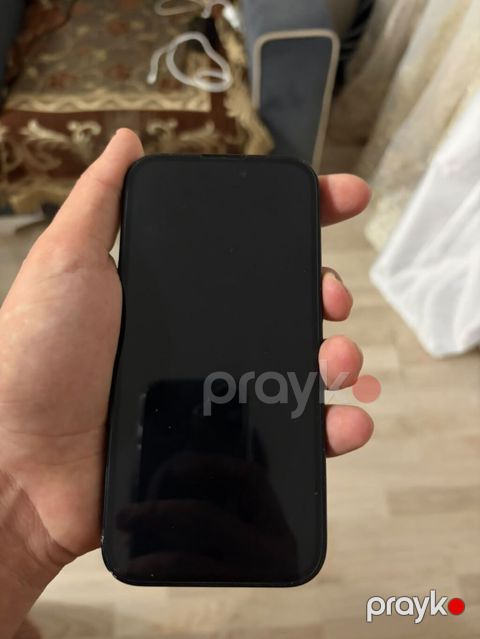 IPhone 15, 128 GB, Black Titanium, Zəmanət — Bakı