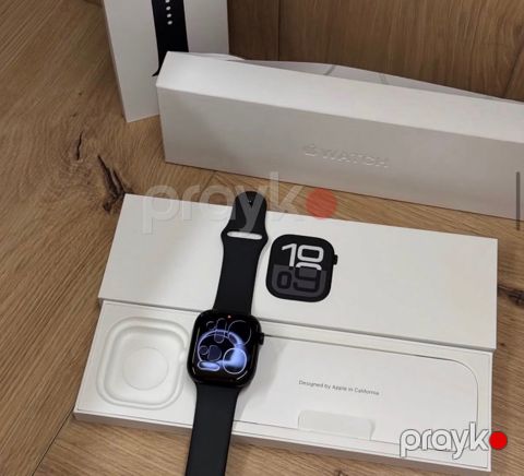 Apple Watch Series 10 Aluminum Jet Black 46mm — Bakı