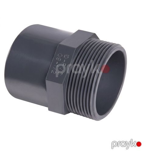 Pimtaş Upvc tək tərəf çöl dişli adapter – 63–110 mm — Bakı