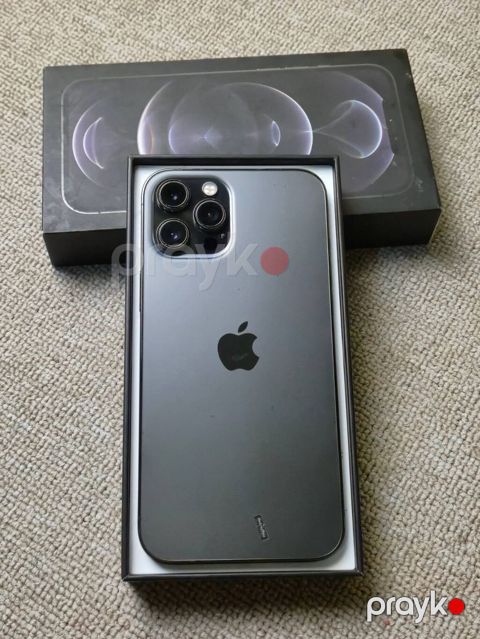 IPhone 12 Pro Max, 512 GB, Graphite, Face ID — İsmayıllı