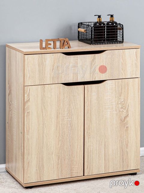 Komod Letta, bej, Ldsp, 75х35.5х82 sm — Bakı
