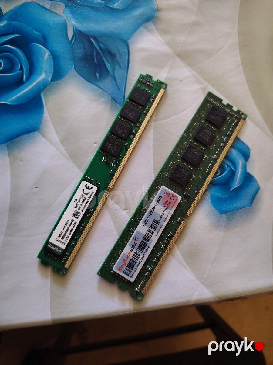 Operativ yaddaş 8 GB DDR3 1600MHZ — Kompüterlər və noutbuklar, Gəncə (2)