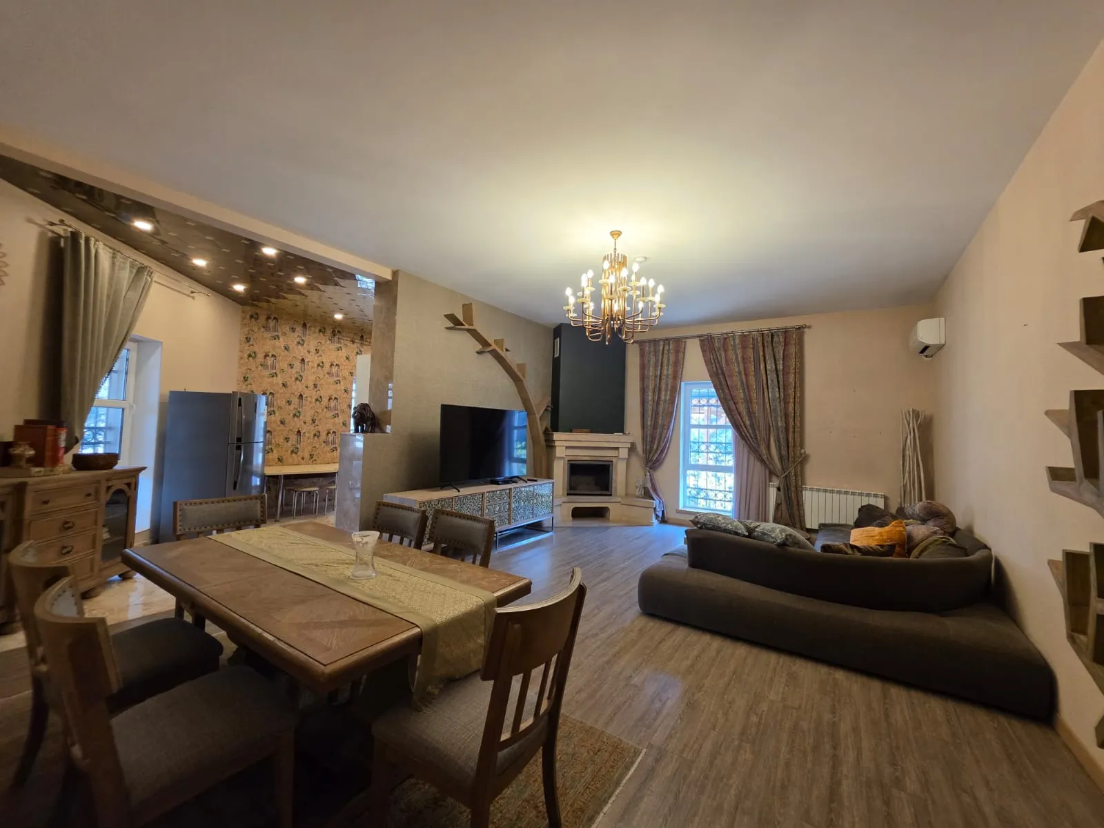 Şüvəlan, 6 otaqlı Həyət evi satılır - 300 m², 1 mərtəbə, 12 sot — Ev, villa, Bakı (4)