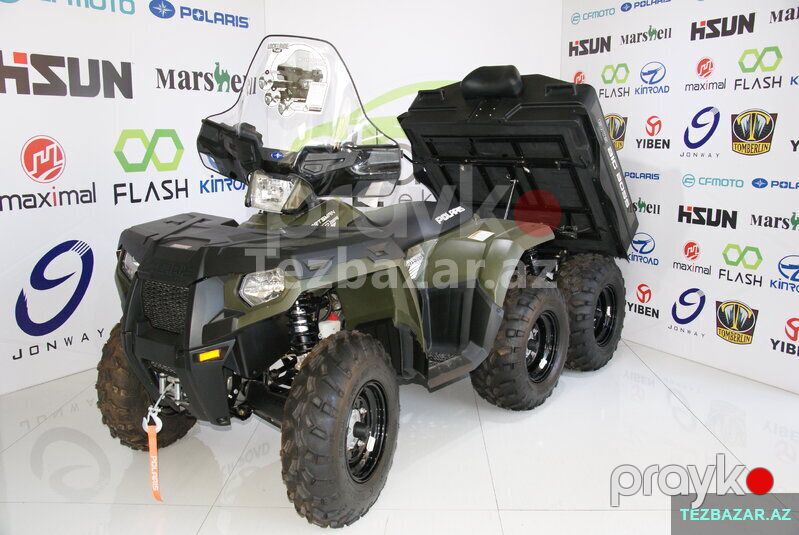 Kvadrasikl Polaris - Sportsman 800 Big Boss (ikiyerli) — Motosiklet və mopedlər, Bakı (3)