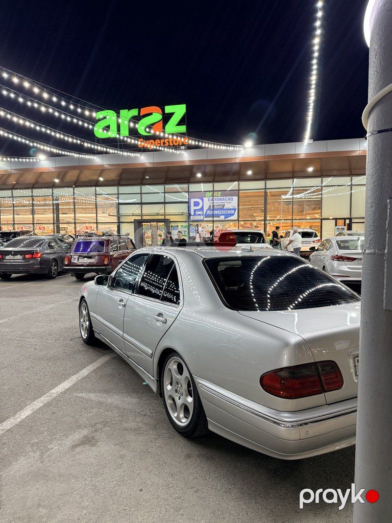 Mercedes E 240, 2.6 L, 2000 il, 327 000 km — Avtomobillər, Bakı (7)