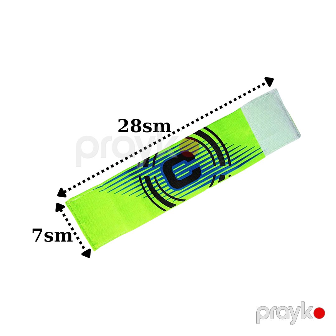 Kapitan sarğısı Colosseum PVC, 28x7 sm, qırmızı — Mallar, Bakı (3)
