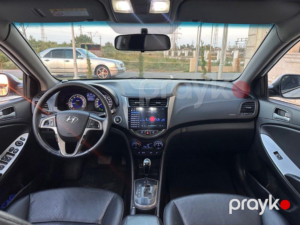 Hyundai Accent, 1.4 L, 2015 il, 162 500 km — Avtomobillər, Saatlı (12)
