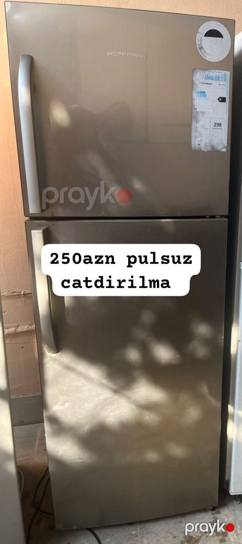 Hoffmann iki qapılı soyuducu - Üst qapı – dondurucu bölmə, alt qapı — Bakı