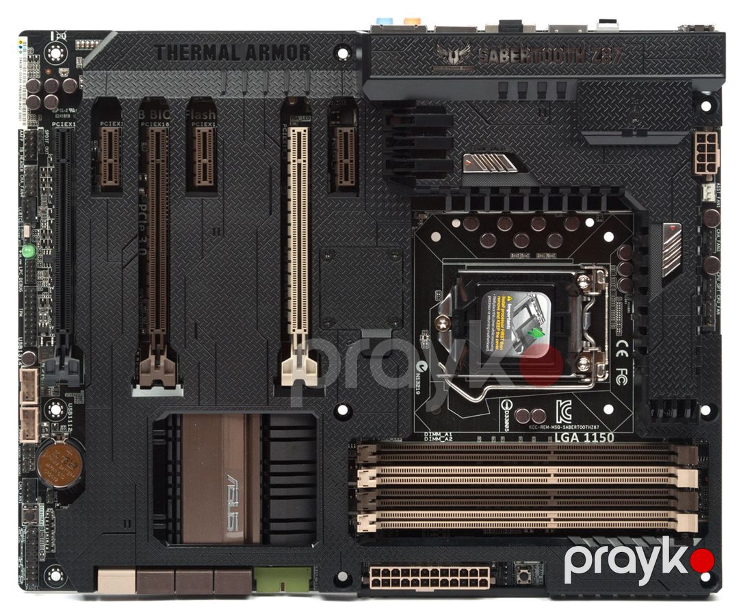 Asus Sabertooth Z87 TUF — Kompüterlər və noutbuklar, Bakı (4)