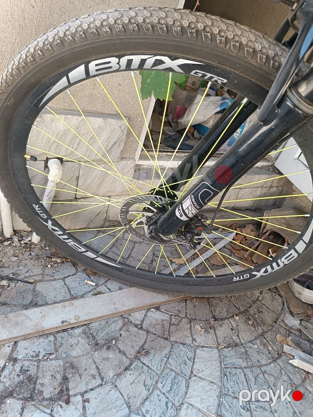 BMX GTR dağ velosipedi - Rəng: parlaq sarı-qara çərçivə, sarı — Dağ velosipedləri, Digah (3)