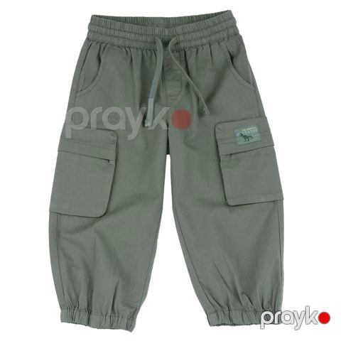 Oğlanlar üçün karqo şalvar Chicco 9102170000000-55, yaşıl, pambıq, ölçü 2 yaş — Bakı