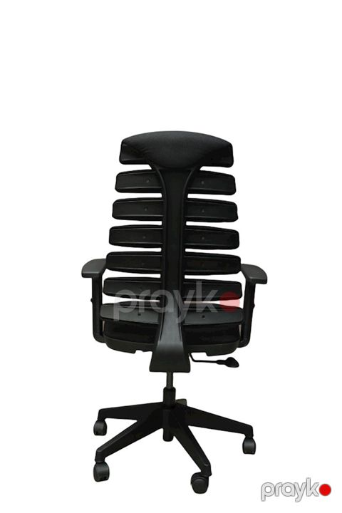 Ofis üçün kreslo Casella SP 25 Crepe 01, 118х50 sm, qara — Bakı