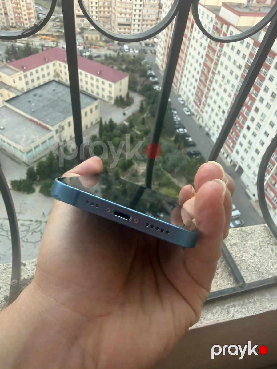 Apple iPhone 13 Blue 128GB/4GB — Smartfonlar, Bakı (6)