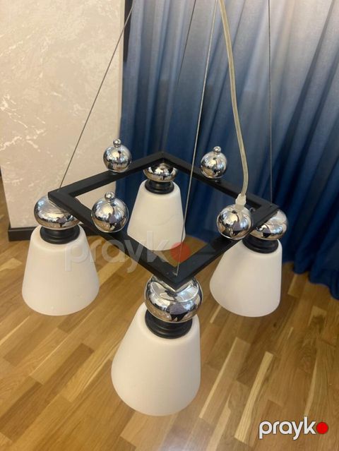 Çılçıraq, 5 lampa, Metal — Gəncə