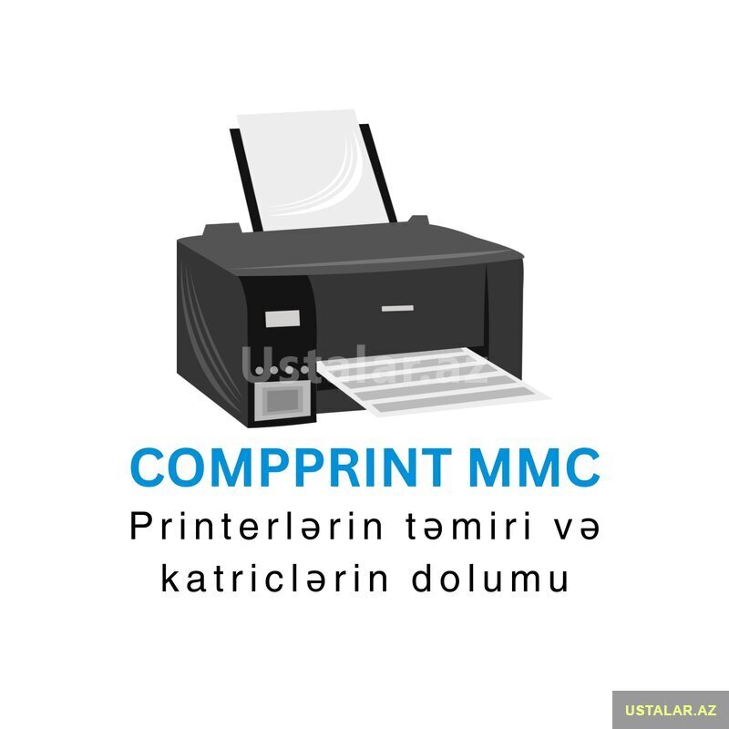 Printer təmiri — Printer təmiri və kartuş doldurma, Bakı