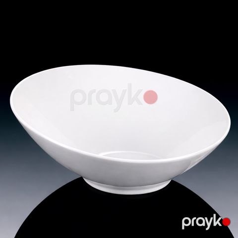 Kasa 5113, keramika, ağ, 1000 ml, 20 sm — Bakı