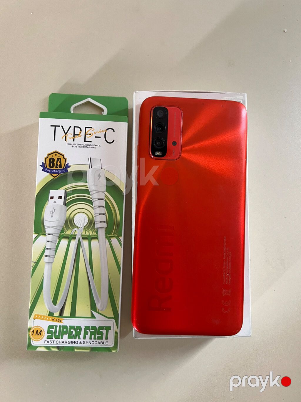 Redmi 9T, 128 GB, rəng - Qırmızı, Face ID — Xiaomi, Bakı (9)