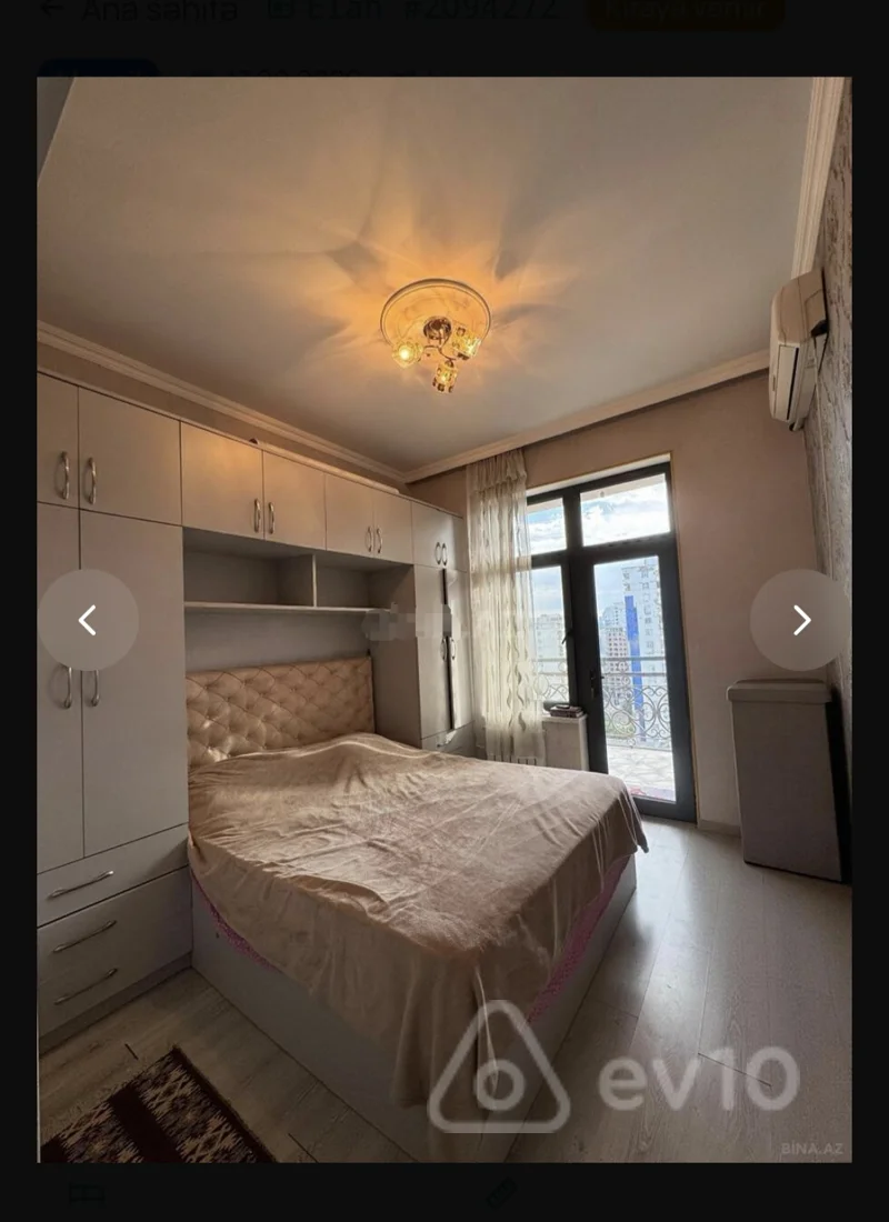 2 otaqlı mənzil, 40 m², Süleyman Rüstəm küçəsi — kirayə — Mənzil, Bakı (7)