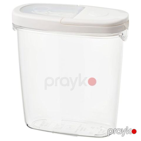 Saxlama qabı IKEA 365+, 1.3 l, plastik, şəffaf, 17x8x18 sm — Bakı