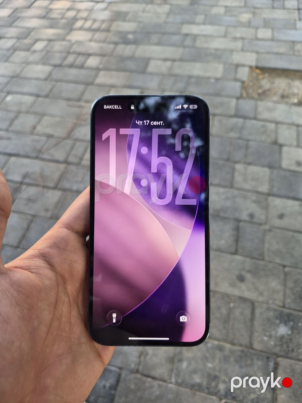 IPhone 14 Pro Max, Deep Purple, Qırıq — Apple iPhone, Bakı (2)