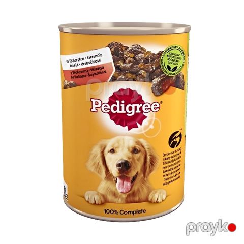 Konserv Pedigree, jeledə mal əti, 400 q — Bakı