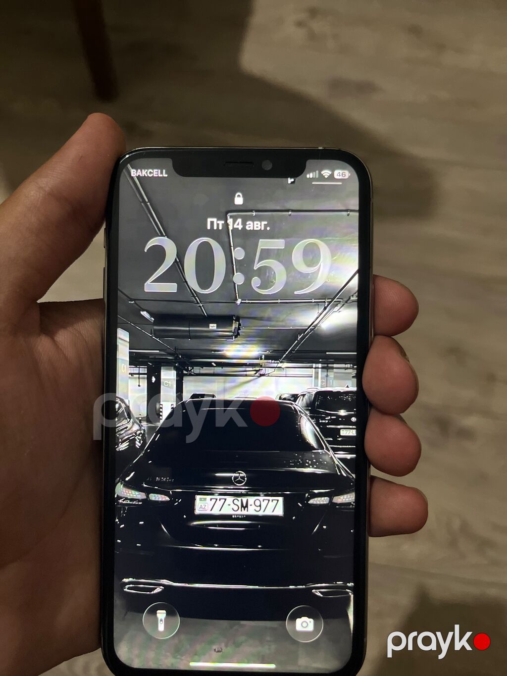 IPhone 11 Pro, Matte Midnight Green, Qırıq — Apple iPhone, Bakı (2)