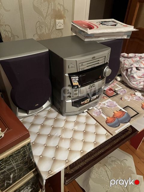 JVC MX-J333V kompakt musiqi sistemi Xüsusiyyətlər: - 3 diskli CD — Digah