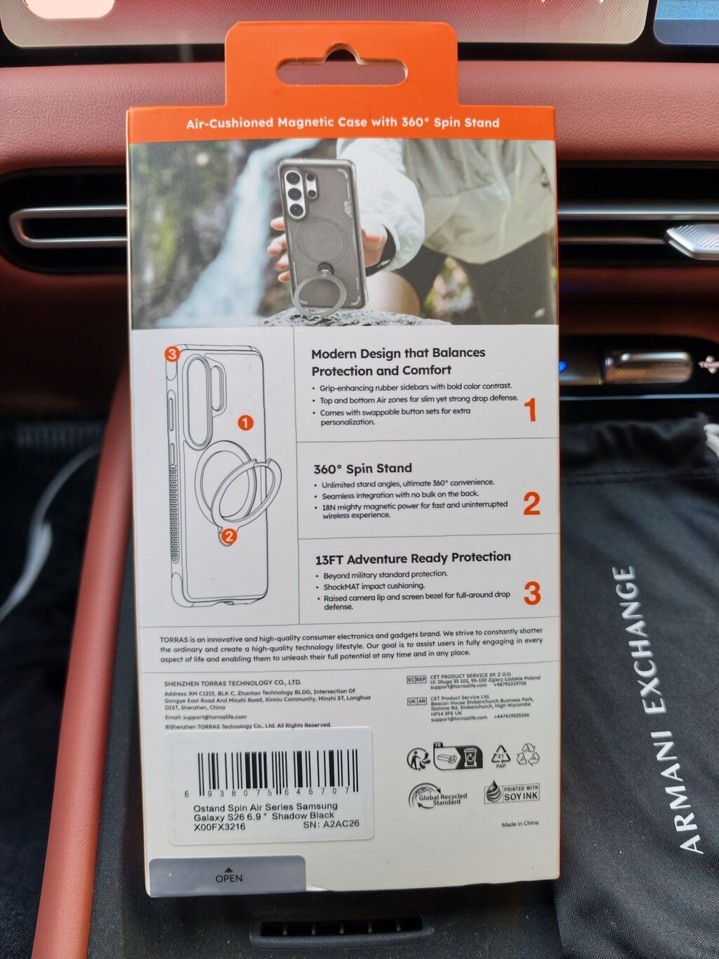 Orijinal Torras Case Samsung S26 Ultra üçün. Bağlı qutu — Çexollər, Bakı (2)