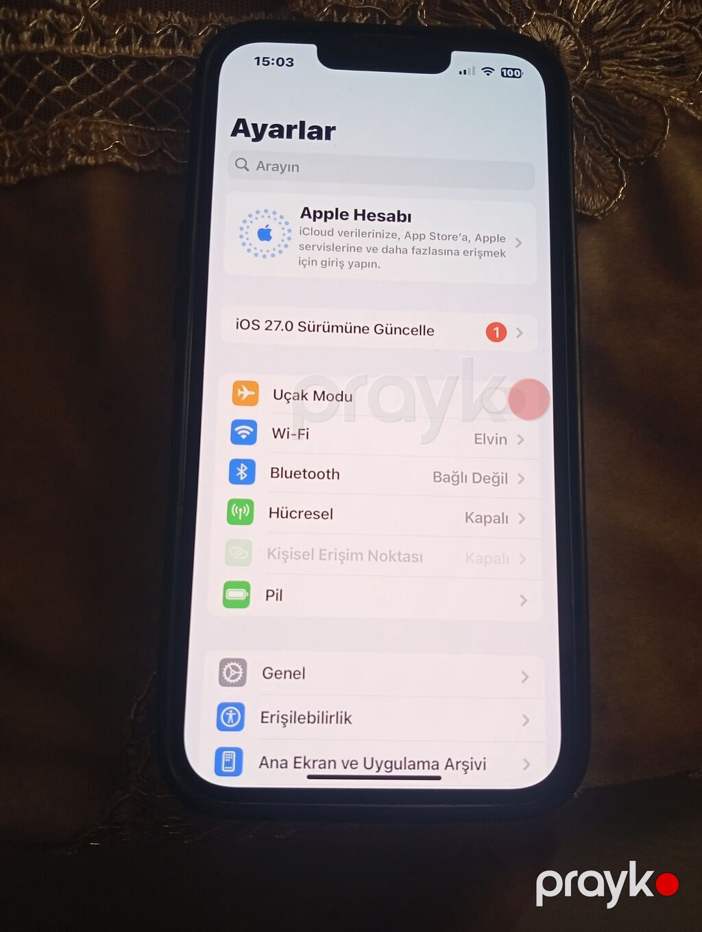 IPhone 13 Pro, 128 GB, Desert Titanium, Barmaq izi, Face ID, Sənədlərlə — Apple iPhone, Bakı (5)