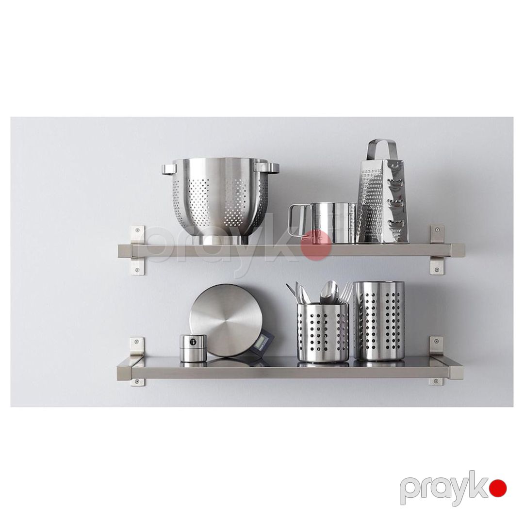 Qurulayıcı IKEA Ordning yemək ləvazimatları üçün, 18x12 sm, gümüşü — Mallar, Bakı (2)