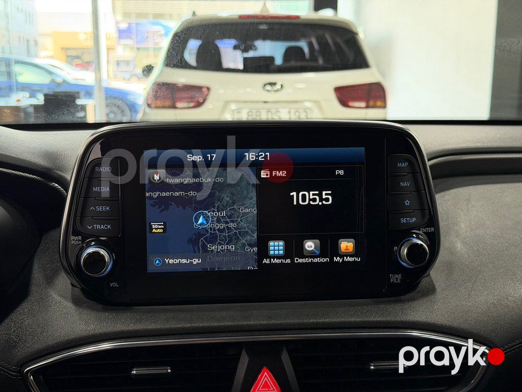 Hyundai Santa Fe, 2.0 L, 2018 il, 169 000 km — Avtomobillər, Bakı (9)