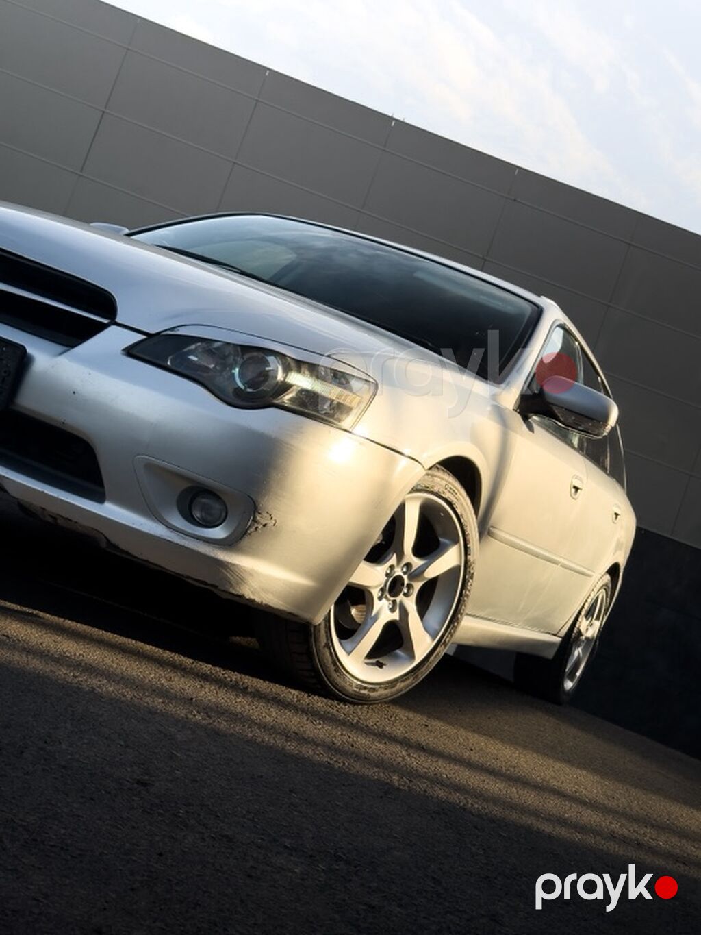 Горит Subaru Legacy универсал 2.0 объем 2004 года AWD полный — Avtomobillər, Bakı (2)