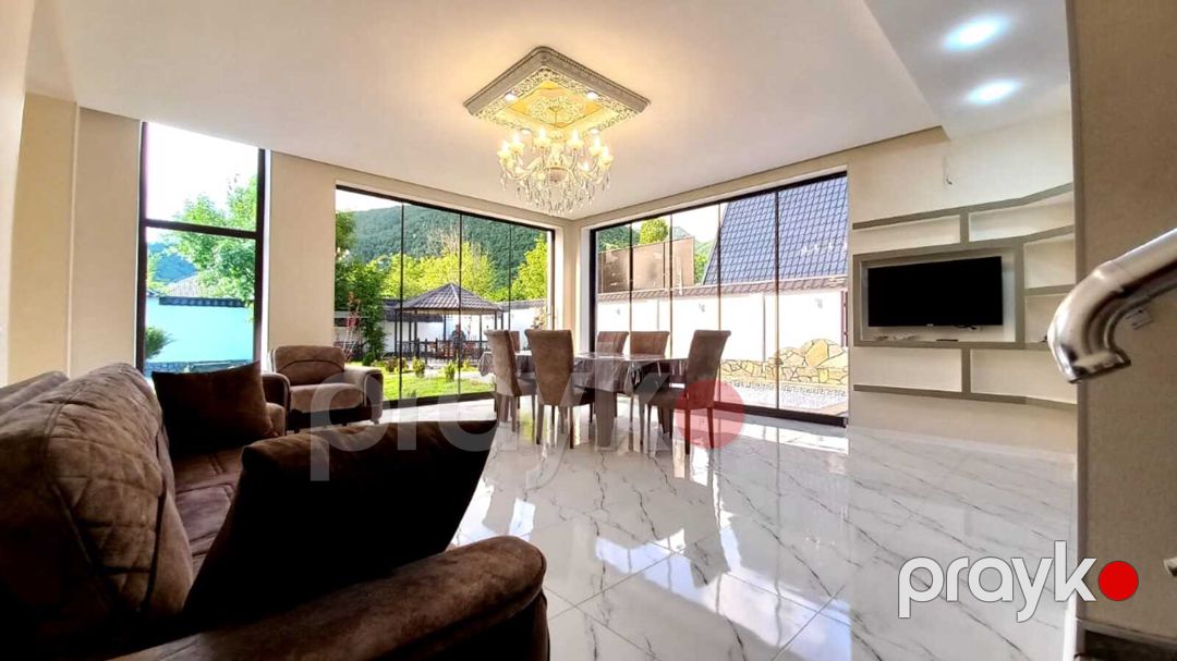 İcarəyə verilir 6 otaqlı həyət evi/bağ evi 280 m² — Ev, villa, Qəbələ (8)