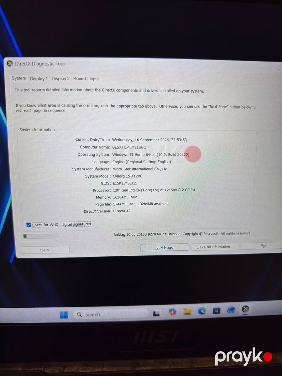 MSI Cyborg 15 A12V — Noutbuklar, Bakı (3)