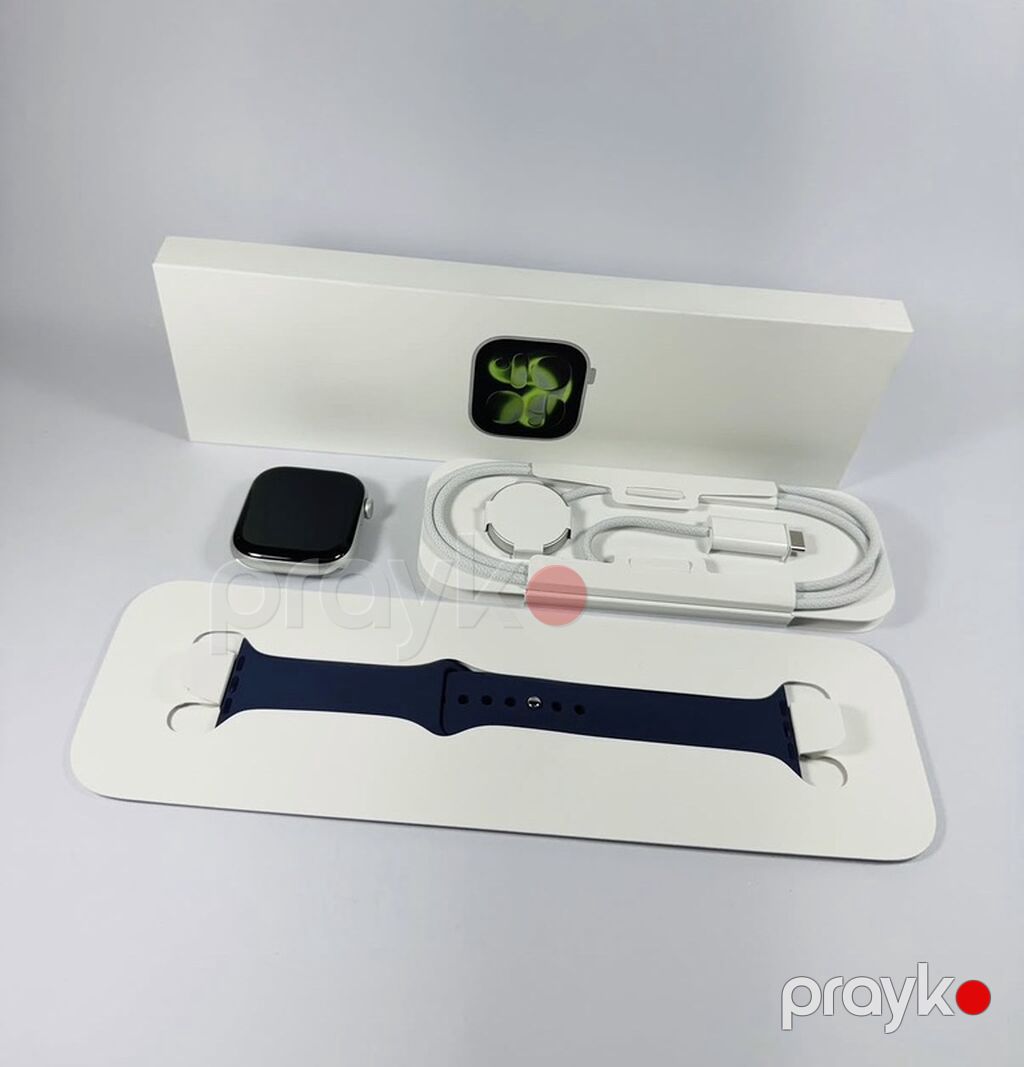 Apple Watch Series 11 – 46mm silver silver Ən son model – Series — Ağıllı saatlar, Bakı (3)