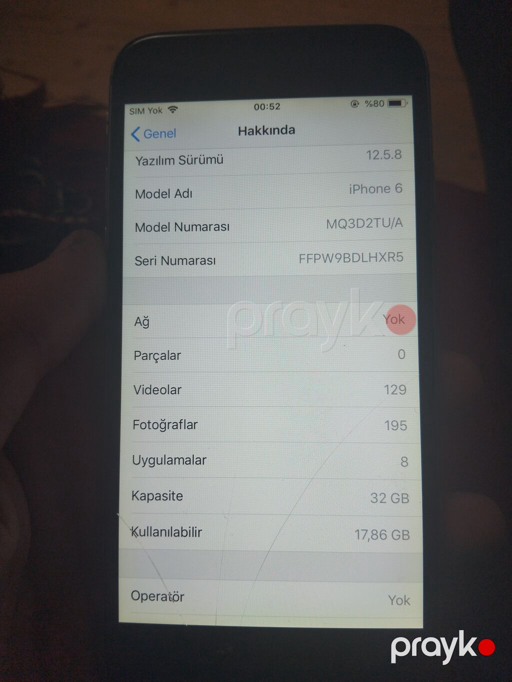 IPhone 6s, Space Gray, Barmaq izi — Apple iPhone, Gəncə (5)