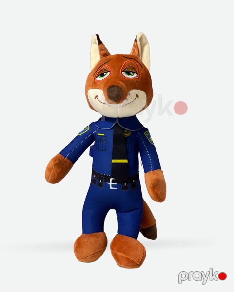 Yumşaq oyuncaq Zootopia-Nick Wilde, açıq qəhvəyi, 25 sm — Bakı