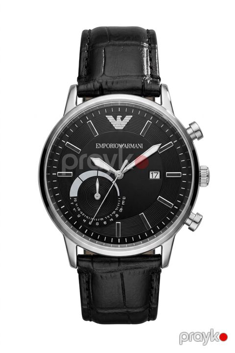 Kişi üçün qol saatı, Emporio Armani qara — Bakı