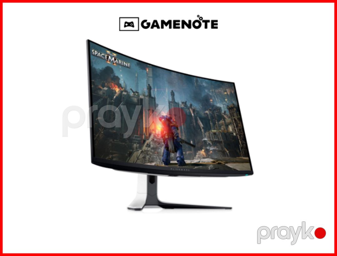 Alienware 32 AW3225QF 4K UHD Qd-oled 240Hz Curved Gaming Monitor — Kompüterlər və noutbuklar, Bakı (2)